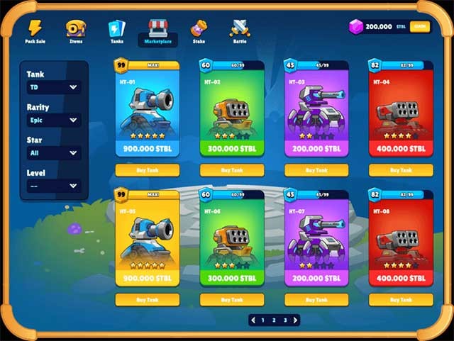 Mở khóa các phụ kiện Tank NFT để xây dựng một đội Tank NFT hoàn chỉnh