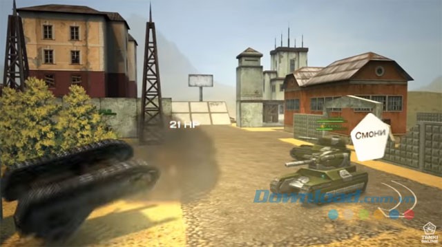 Game bắn tăng Tanki Online