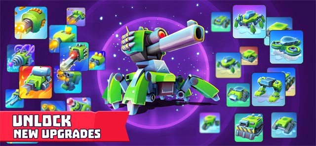 Mở khóa nhiều loại vũ khí uy vũ mới