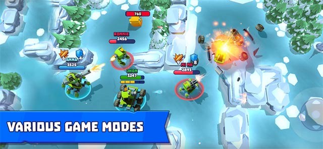 Chinh phục nhiều chế độ game khác nhau