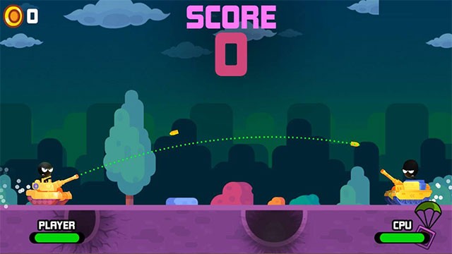 Giao diện bắn tăng