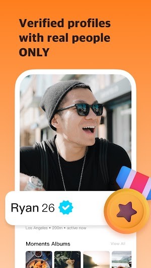 Các tài khoản được xác minh là người thật