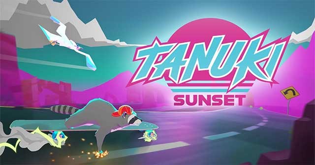 Tanuki Sunset là game lướt ván cực vui nhộn