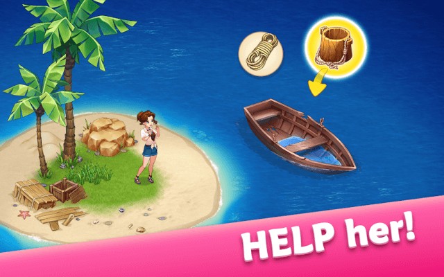 Bạn phiêu lưu tới một hòn đảo nhiệt đới nằm giữa Thái Bình Dương trong game Taonga Island Adventure