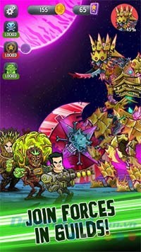 Tham gia lực lượng trong Guild