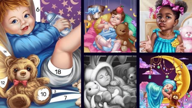 Các bức tranh hoạt hình tuyệt đẹp