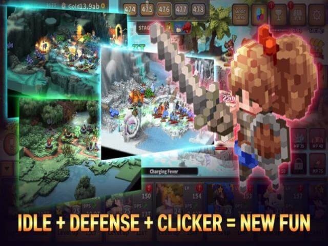 Tap Defenders là trò chơi phòng thủ nhàn rỗi kết hợp nhập vai độc đáo