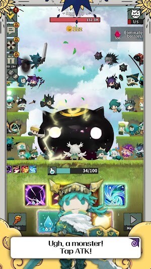 Lối chơi clicker hấp dẫn