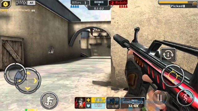 Download Tập kích để tham gia những màn đọ súng đầy kịch tính.