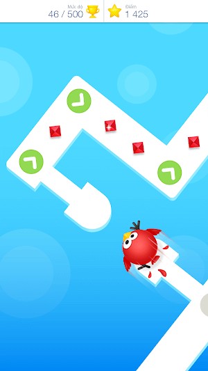 Tap Tap Dash Turbo là game phiêu lưu một chạm gây nghiện