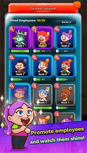 Tuyển dụng và nâng cấp nhân viên