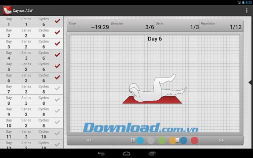 Tập thể dục bụng hàng ngày for Android