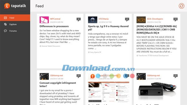 Tapatalk for Windows 8.1