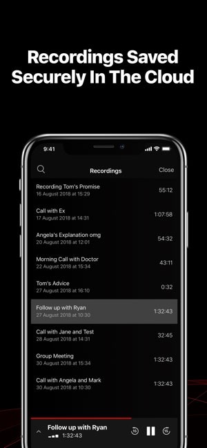 Tape A Call Pro cho phép sao lưu cuộc gọi lên đám mây