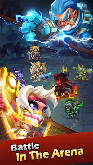 Tranh tài trong đấu trường Guild cùng các game thủ khác