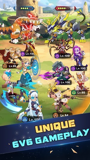 Gameplay 6v6 độc đáo