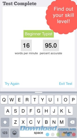 Kiểm tra kĩ năng bằng bài test