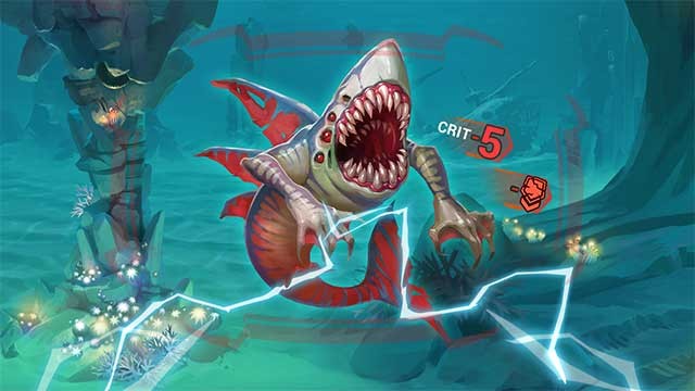 Chiến đấu với các sinh vật biển quái dị, mạnh mẽ và hung hãn
