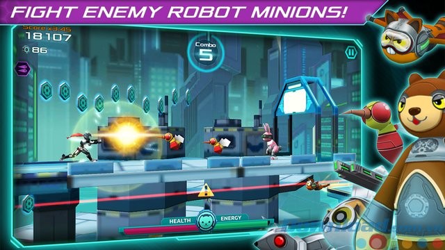 Tìm mục tiêu robot tay sai