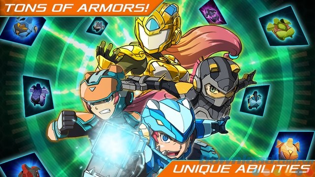 Trang bị áo giáp, vũ khí và năng lực đặc biệt