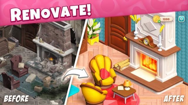Giúp Emma khôi phục nhà hàng trong game Tasty Makeover