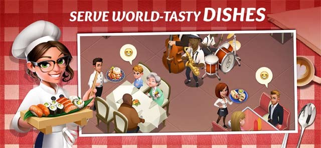 Phục vụ thực khách những món ăn đẳng cấp quốc tế