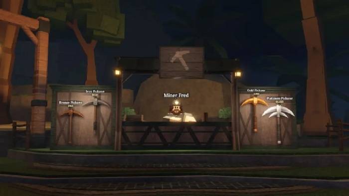 All Pickaxes in The Forge & How to Get Them