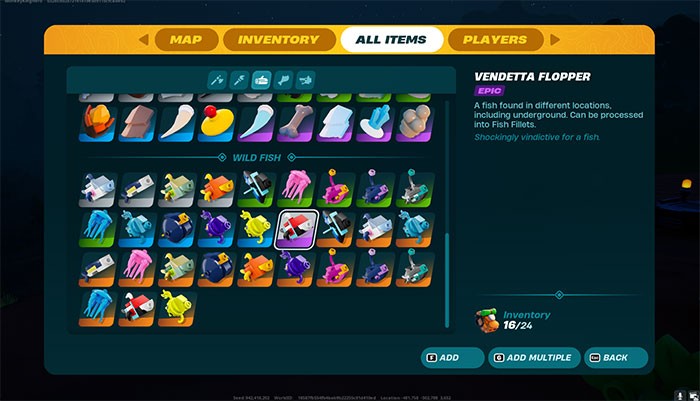 LEGO Fortnite: Danh sách tất cả các loài cá và vị trí bắt