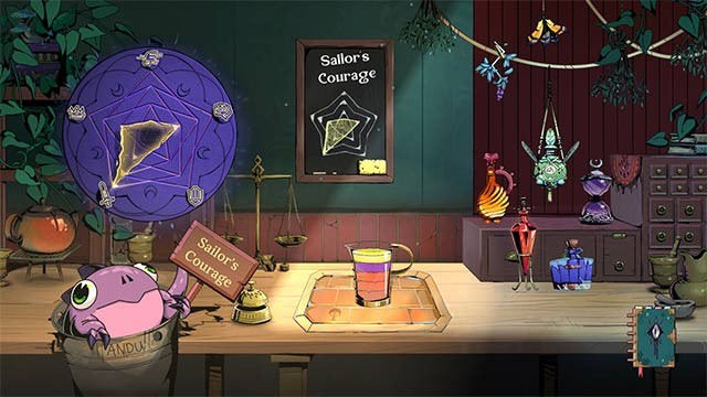 Pha chế đồ uống ma thuật để thay đổi số phận của từng nhà thám hiểm