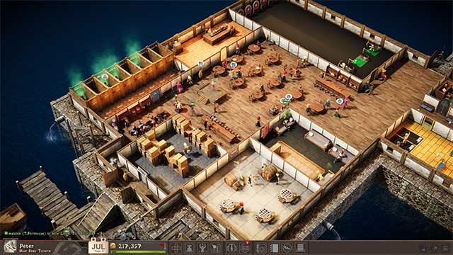 Tavern Tycoon là game mô phỏng kết hợp quản lý quán trọ sống động