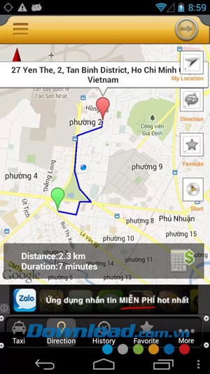 Taxi Cost for Android