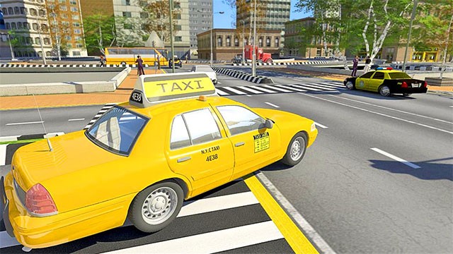 Taxi Game Simulator là game mô phỏng lái xe trong thành phố đông đúc