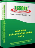 TCSoft Clinic - Phần mềm quản lý phòng khám thú y chuyên nghiệp