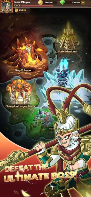 Đánh bại các con boss của thế lực tà ác