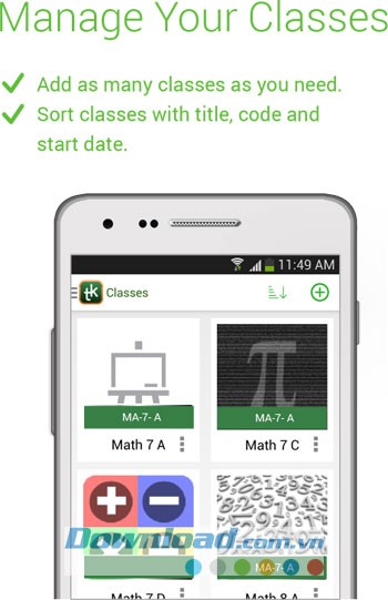 Quản lý lớp học