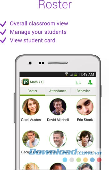 Quản lý dễ dàng bằng hình ảnh