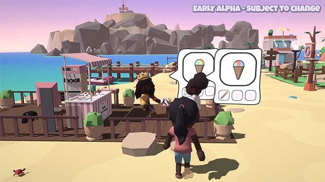 Trong game, bạn sẽ quản lý một cửa hàng bán kem bên bờ biển