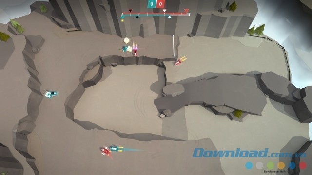 Giao diện chính của game đua xe mới Team Racing League cho máy tính