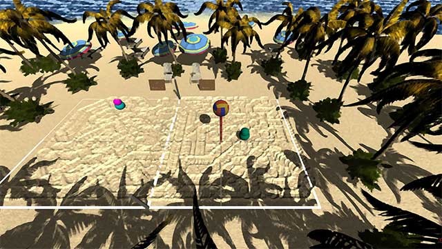 Thi đấu với đội khác trên các sân đấu được thiết kế sống động