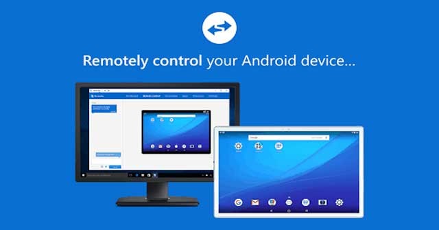 Điều khiển các thiết bị Android từ xa với app TeamViewer QuickSupport