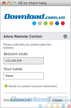 Tùy chỉnh TeamViewer QuickSupport cho Mac