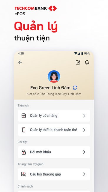 Quản lý thuận tiện