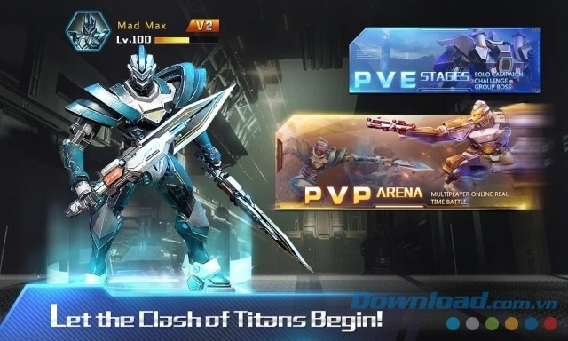 Lựa chọn chủng robot với kỹ năng chiến đấu đặc biệt