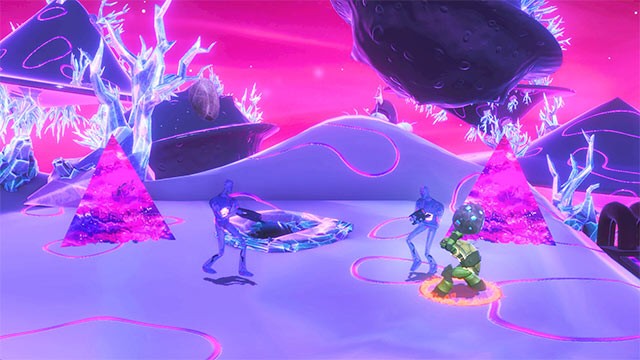 Hóa thân thành Leonardo, Michelangelo, Donatello hoặc Raphael trong cuộc chiến Ninja rùa huyền thoại