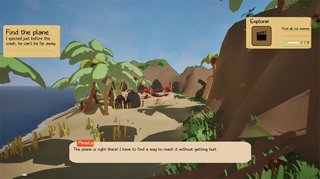 Nỗ lực hoàn thành mục tiêu trong Temanava là tìm thấy cơ trưởng cùng chiếc máy bay gặp nạn