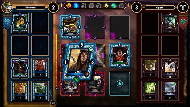 Kỹ năng của người chơi Temperia: Soul of Majestic game sẽ quyết định thắng thua trên bàn cờ