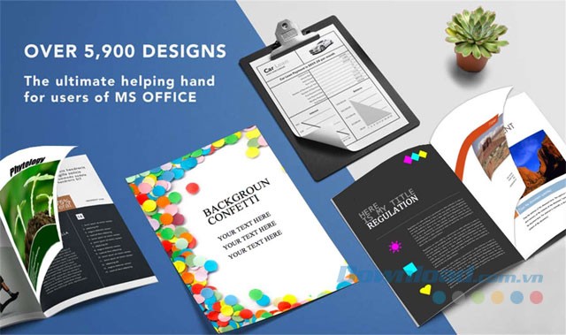 Khám phá thư viện template online