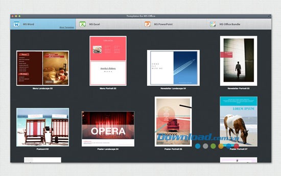 Templates for MS Office (Mac)