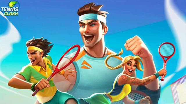 Tennis Clash là game thể thao chuyên nghiệp trên iPhone, iPad