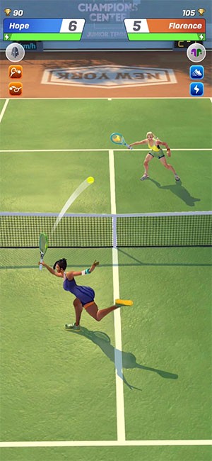 Chinh phục các giải đấu trong Tennis Clash game